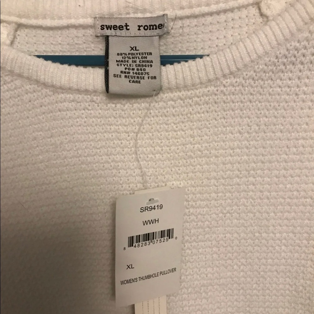 Long sleeve sweater
